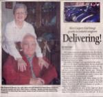 Coopers For Caregivers Newspaper article